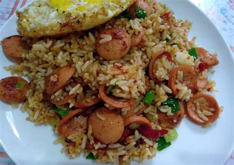 Resep Nasi goreng sosis oleh Vivin Sugiana~LOVIS CAKE - Cookpad