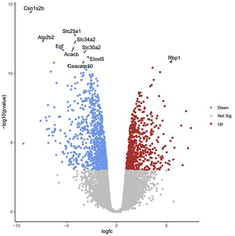 Hands-on: Visualization of RNA-Seq results with Volcano Plot in R ...