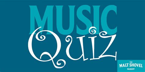 Music quiz - Malt Shovel, Barkby