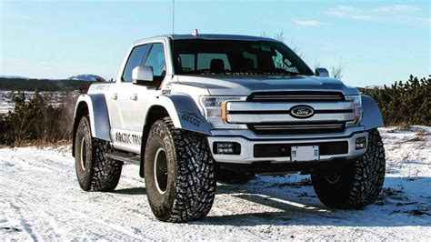 This Custom Built Ford F-150 Pickup Truck Is A Snow-Loving Mammoth