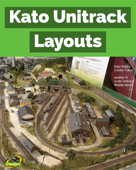 Kato Unitrack N Scale Layouts - James Model Trains