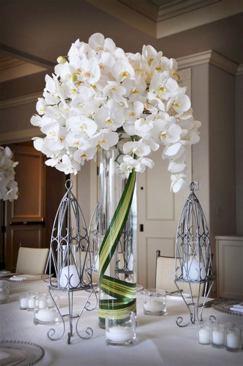 Simple Small White Flower Arrangements Centerpieces 11 | White flower ...