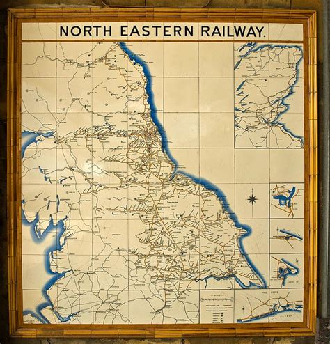 North Eastern Railway Map