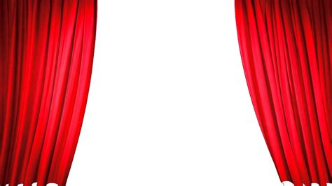 Red Curtain, Stage Drapery, Theatrical Fabric Transparent PNG