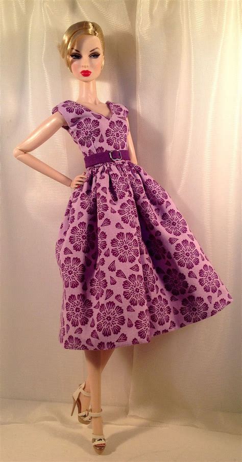 It was a day for purple. in 2020 | Diy barbie clothes, Fashion dolls ...