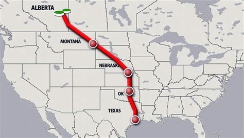 Keystone Pipeline Project Map