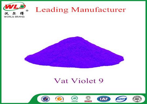 Cotton Fabric Permanent Fabric Dye C I Vat Violet 9 Vat Dyes Heat Resistant