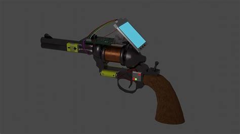 Tool Gun Gmod Garrys Mod free 3D model | CGTrader