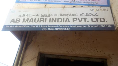 AB Mauri India Pvt. Ltd. in Madhavaram, Chennai-600110 | Sulekha Chennai