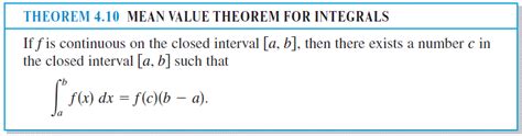 Mean Value Theorem and Average Value on an Interval - Calculus