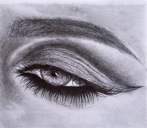 How To Draw Realistic Eyes With Pencil ~ Realistic Eyes Pencil Drawing ...