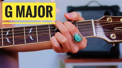 G major chord - 2 ways! | Beginner Guitar Lesson - YouTube