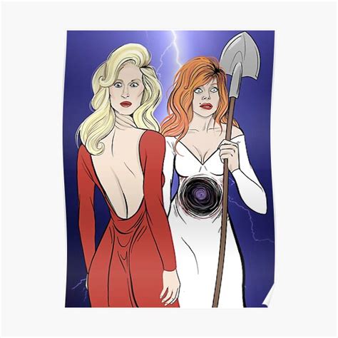 "Death Becomes Her" Poster for Sale by HelenSkelter | Redbubble