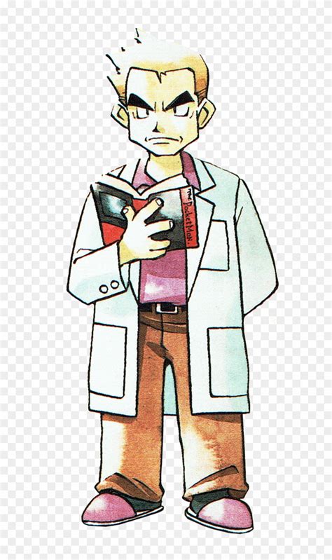 Professor Oak From The Original Pokemon [the Video, HD Png Download ...