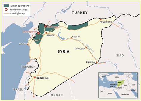 Auroch wastefully Concession syria turkey border crossing map Hip fuse ...