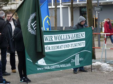 Die neonazistische Partei „Der Dritte Weg“ – München-Chronik