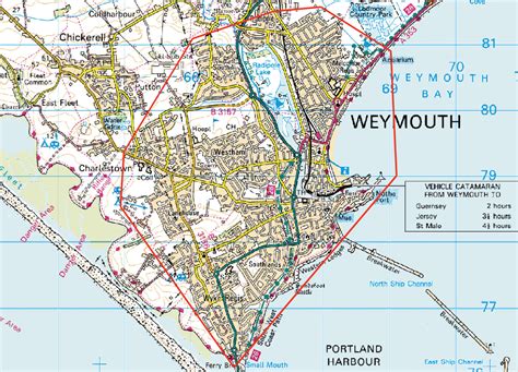 Weymouth England Region Map - Weymouth England • mappery