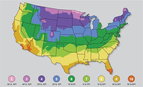 Agriculture Plant Hardiness Zones - Sibby Dorothee