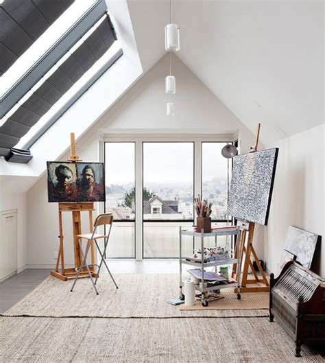 19 Artist’s Studios and Workspace Interior Design Ideas | Art studio ...