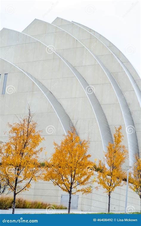 Kauffman Center for the Performing Arts Stock Photo - Image of ...