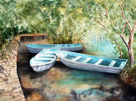 Murky Waters Painting by Nancy Goldman - Murky Waters Fine Art Prints ...