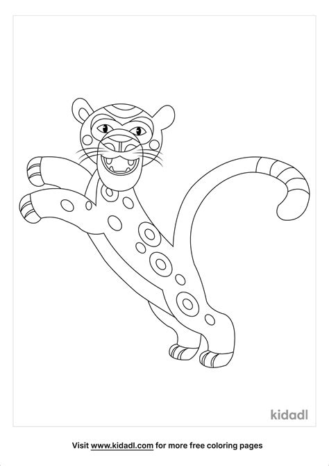 Free Cute Panther Coloring Page | Coloring Page Printables | Kidadl