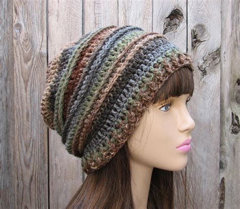 Crochet Pattern!!! Crochet Hat - Slouchy Hat, Crochet Pattern Pdf,easy ...