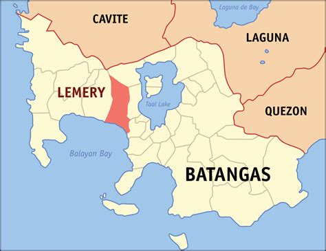 Cavite And Batangas Map