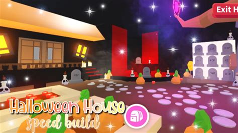 Halloween House Speed Build *Part 1* (Roblox Adopt Me) House Tour - YouTube