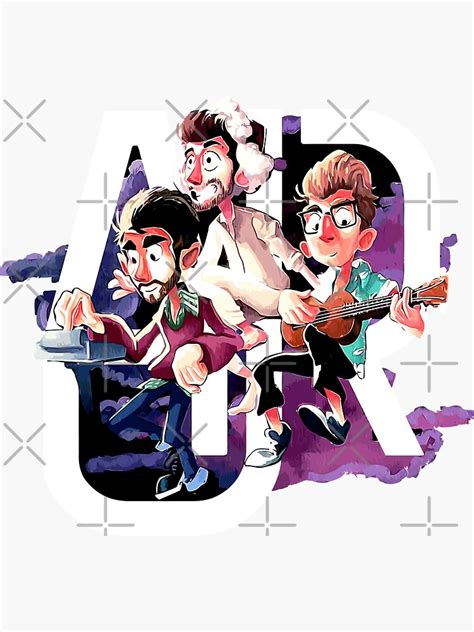 "ajr merch ajr logo" Sticker for Sale by laurajane-somet | Redbubble