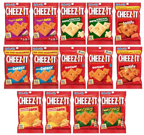 Cheez It Flavors