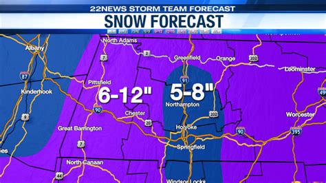 Snow Forecast: How much snow this weekend in Massachusetts