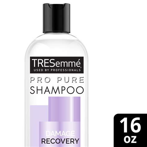 TRESemmé Pro Pure Damage Recovery Shampoo Sulfate, Paraben & Dye Free ...