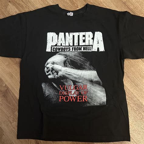 Pantera band shirt dated 2016 #pantera - Depop