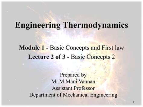 Thermodynamics