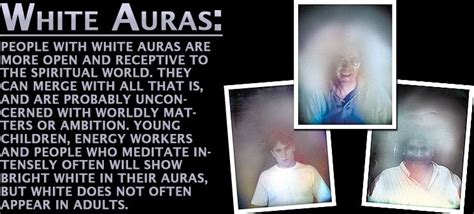 White Auras … | White aura, Energy healing reiki, Auras