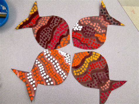 International Fair: Aboriginal Dot Painted Fish of Australia by PK-4th ...