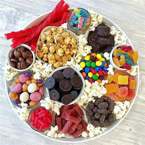 Movie Night Snack Board by The BakerMama | Food, Food platters, Snacks