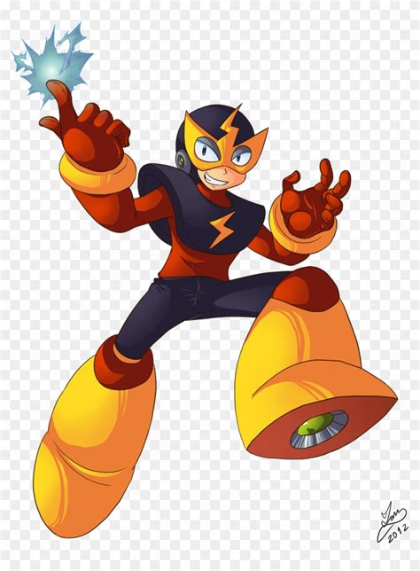 Elec Man Robot Master - Mega Man Elec Man - Free Transparent PNG ...