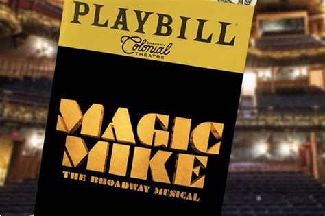 Magic Mike The Musical coming to Broadway