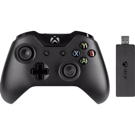 Gamepad Microsoft Xbox One Controller + Wireless Adapter for Windows ...