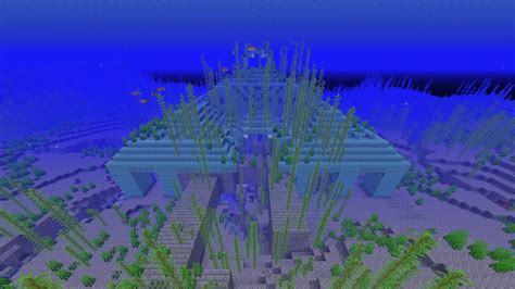 Stronghold in Ocean Monument SEED Minecraft Map