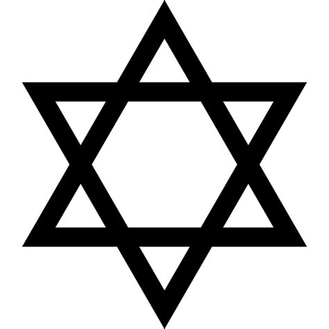 Jewish Basic Straight Lineal icon