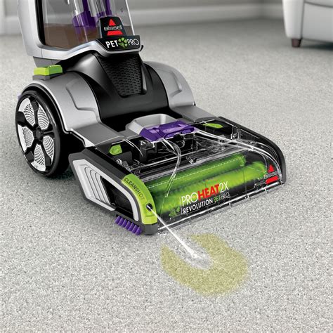 BISSELL ProHeat 2x Revolution Pet Pro Carpet Cleaner in Purple/Silver ...