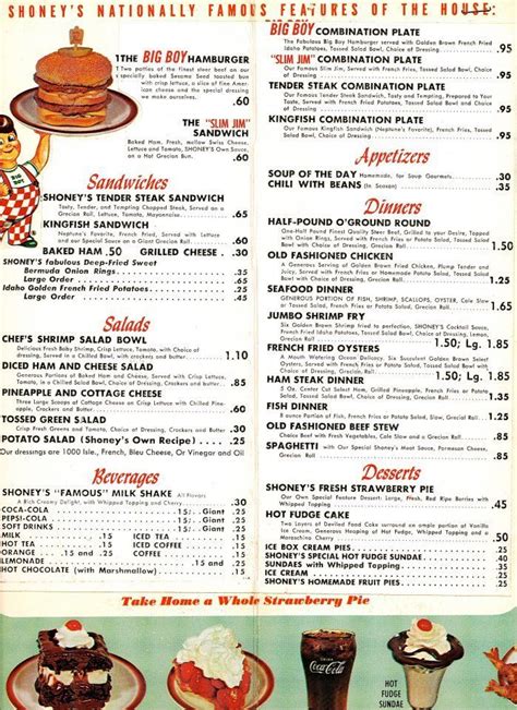 Vintage menu, Diner menu, Vintage diner