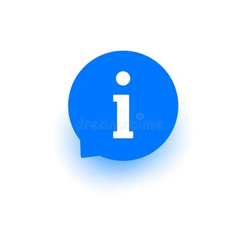 Inform Icon, Vector Info Sign, Symbol, Help Button, Circle Round Flat ...