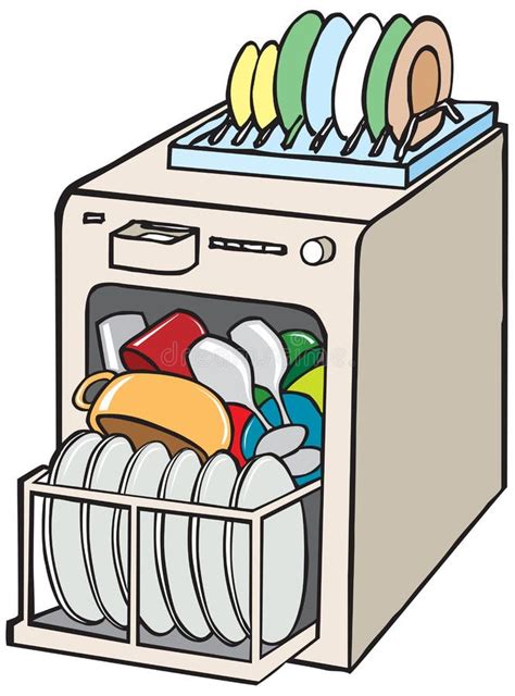 Dishwasher Stock Illustrations – 13,992 Dishwasher Stock Illustrations ...