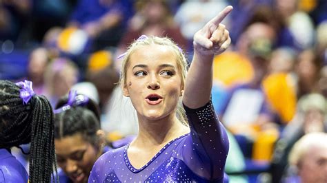 Olivia Dunne, LSU gymnastics team finish fourth in the NCAA ...