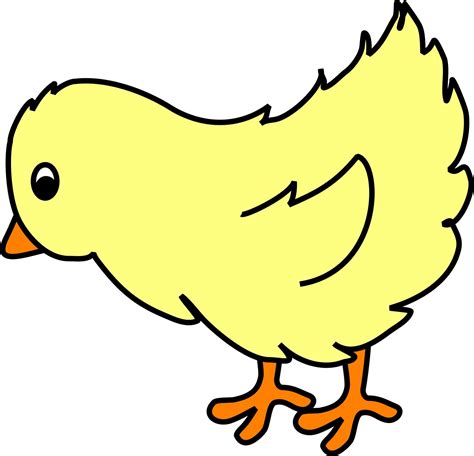 Baby Chick Template - ClipArt Best