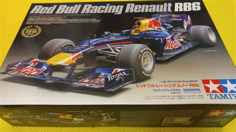 1/20 Tamiya F1 Model Kit Red Bull Racing Renault RB6 Sebastian Vettel # ...